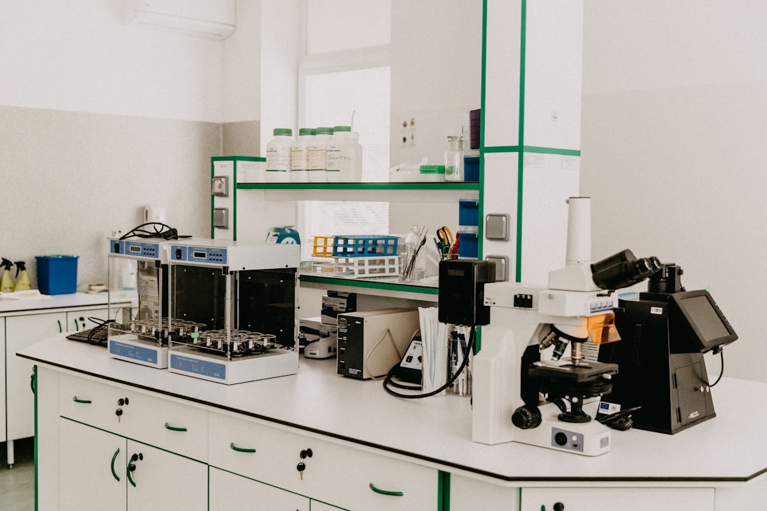 Laboratorio de análisis de ADN
